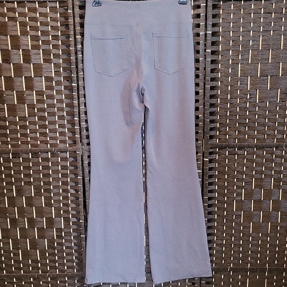HALARA Women's Taupe Flare Pants - Picture 3 of 7